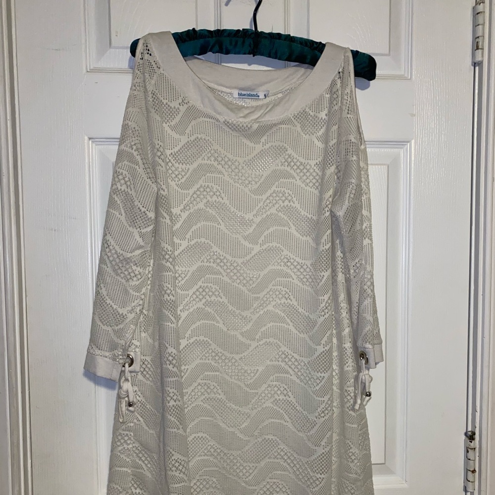 White see through Coverup